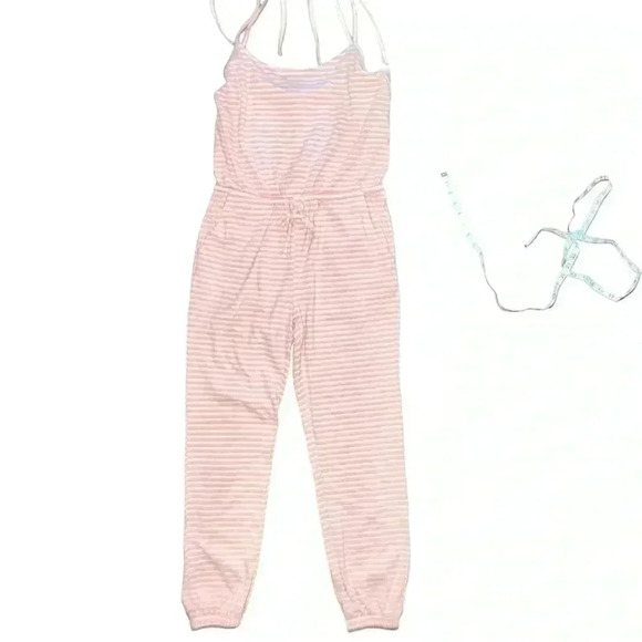 Pajama Romper scoop neck adjustable bow straps size small - Picture 3 of 9